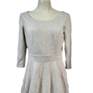 Guess Cream Dress With Open Lace Back